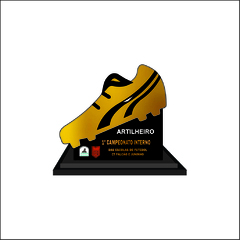 Imagem do KIT 03 DE TROFÉUS E MEDALHAS FUTEBOL DE CAMPO