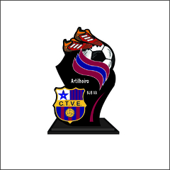KIT 01 DE TROFÉUS E MEDALHAS FUTEBOL DE CAMPO