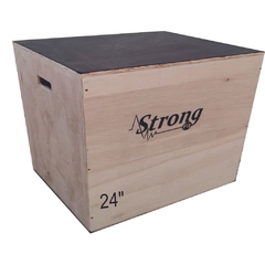 CAIXA CROSSFIT STRONG FIT 24" - 65x50x60 cm