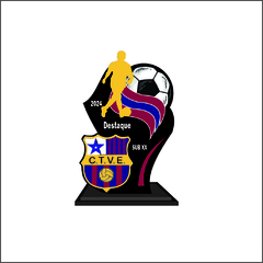 KIT 01 DE TROFÉUS E MEDALHAS FUTEBOL DE CAMPO - loja online