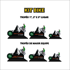 KIT 05 DE TROFÉUS CORRIDA BIKE