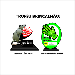 Imagem do KIT 01 DE TROFÉUS E MEDALHAS FUTEBOL DE CAMPO