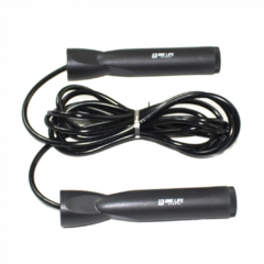 CORDA DE PULAR EM PVC COM ROLAMENTO – PRETO - comprar online