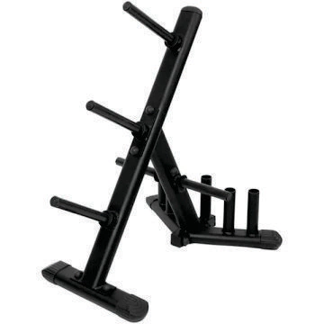 Suporte p/ Anilhas e Barras (5 barras/5 pinos p/ anilhas)