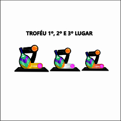 KIT 02 DE TROFÉUS E MEDALHAS BEACH TENNIS na internet