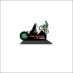 Imagem do KIT 05 DE TROFÉUS CORRIDA BIKE