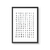 Cuadro Abstracts & Line Art Geometrical V