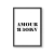 Cuadro Quotes & Typography Amour II