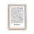 Cuadro Travel Paris France Map - comprar online