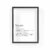 Cuadro Quotes & Typography Beauty Definition