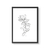 Cuadro Line Art Botanicals III