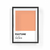 Cuadro Pantone Coral Sands