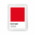 Cuadro Pantone Flame Scarlet - comprar online