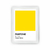 Cuadro Pantone Vibrant Yellow - comprar online