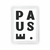 Cuadro Quotes & Typography Pause. en internet