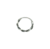 Argollita Braid Black (Unidad) en internet