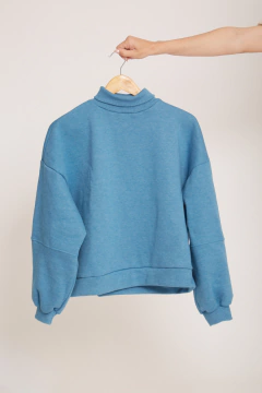 Cuello Alto Agua Marina