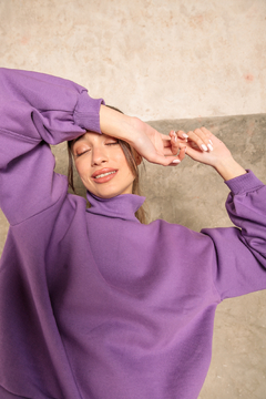 Cuello Alto Violeta - comprar online