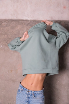 Cuello Alto Verde Pastel