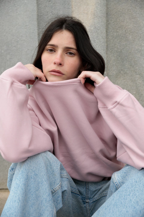 Cuello Redondo Rosa Viejo