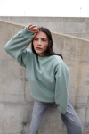 Cuello Redondo Verde Pastel