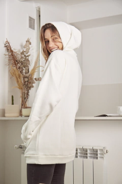 Hoodie Blanco