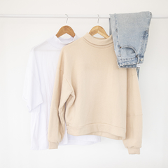 Cuello Alto Beige