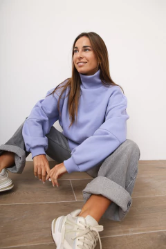 Cuello Alto Lila Pastel - tienda online