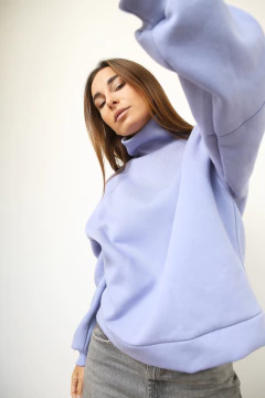 Cuello Alto Lila Pastel - tienda online