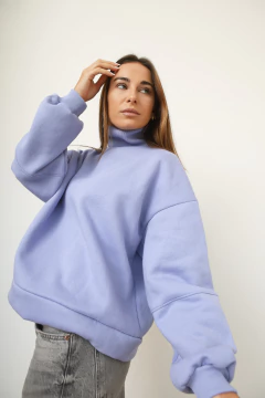 Cuello Alto Lila Pastel en internet