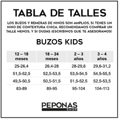 Buzo Ananá  [Kids] - Peponas Shop