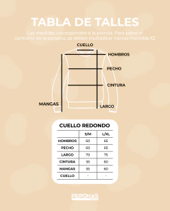 cuello redondo petroleo - Peponas Shop