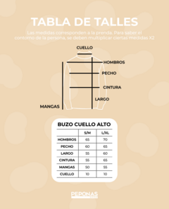 Cuello Alto Azulino - Peponas Shop