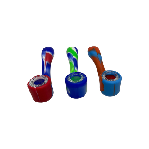 Pipa Vidrio y Silicona