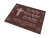 Placa para Túmulo Retangular, 3 pessoas com Desenho - comprar online