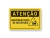 Placa Atenção Proibido Movimentação de Materiais