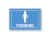 Placa Banheiro Feminino