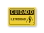 Placa Cuidado Eletricidade