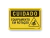 Placa Cuidado Equipamento em Rotação