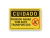Placa Cuidado Proibido Andar c/ Auto Transportado