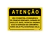 Placa de Aviso Orientação Uso Garagem