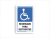 Placa Reservado p/ Deficiente
