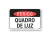 Placa Perigo Quadro de Luz
