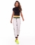 Calça Jogger Tricolor Vestem - Off White Com Preto na internet