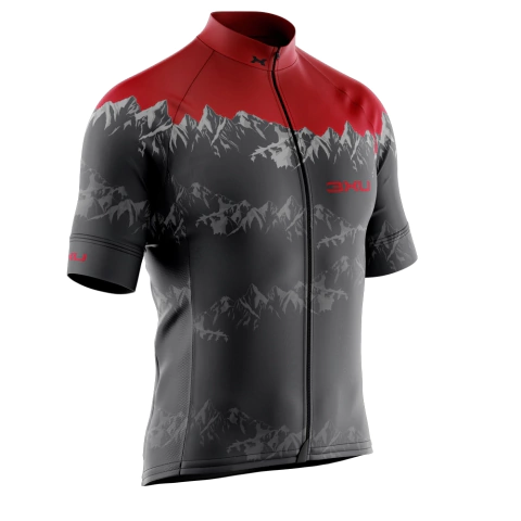 Camisa De Ciclismo Refactor 3Xu Enduro Vermelho