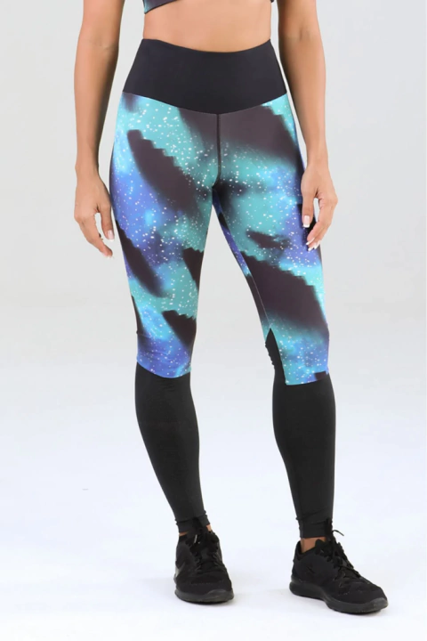 Legging Authen Reflective Sky - Noite