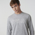 Camiseta Manga Longa Masculina Fila Letter Outline - Mescla - Hall Sports 