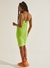 Vestido Colcci Com Recortes Sport Culture - Verde - comprar online
