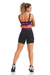 Short Feminino Caju Brasil NZ Performance - Preto - comprar online
