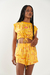 Blusa Colcci Twist Vertical - Amarelo - Hall Sports 